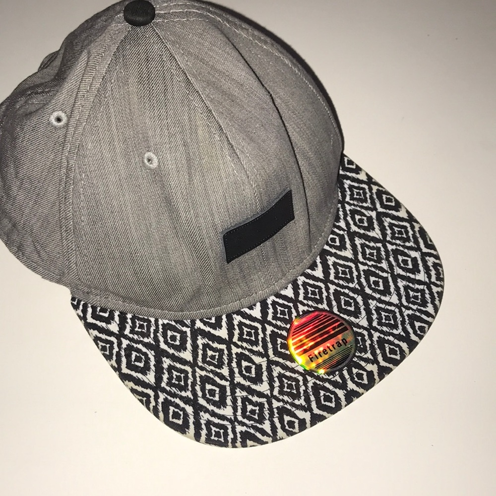 Firetrap  Mens Cap Baseball Flat Peak Adjustable